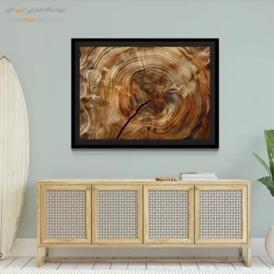 تابلو حلقه درخت - اسپو دکور