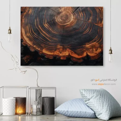 تابلو حلقه درخت - اسپو دکور