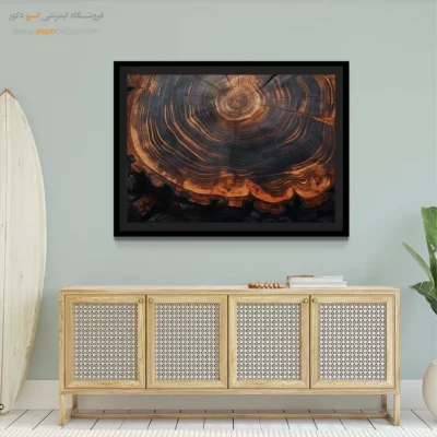 تابلو حلقه درخت - اسپو دکور