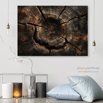 تابلو حلقه درخت - اسپو دکور