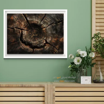 تابلو حلقه درخت - اسپو دکور