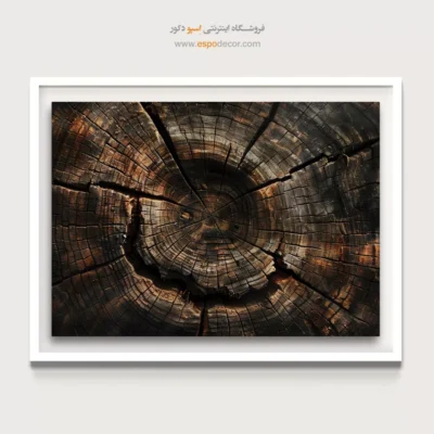 تابلو حلقه درخت - اسپو دکور
