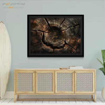 تابلو حلقه درخت - اسپو دکور