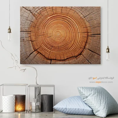 تابلو حلقه درخت - اسپو دکور
