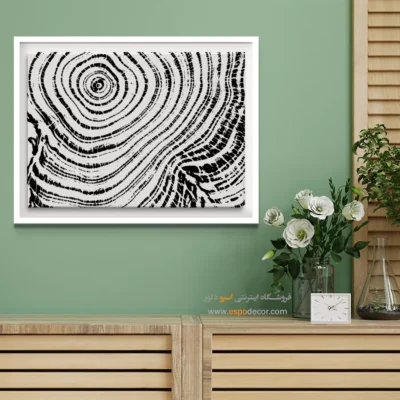 تابلو حلقه درخت - اسپو دکور