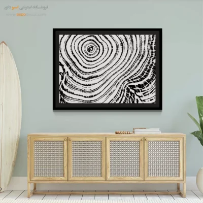 تابلو حلقه درخت - اسپو دکور