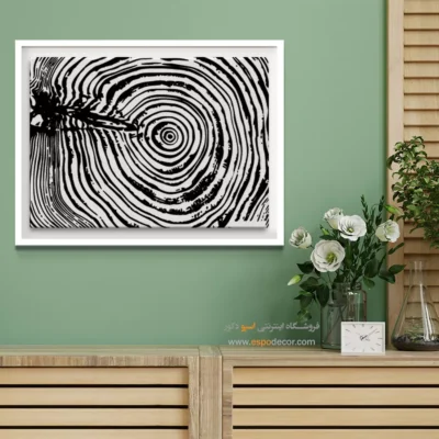 تابلو حلقه درخت - اسپو دکور