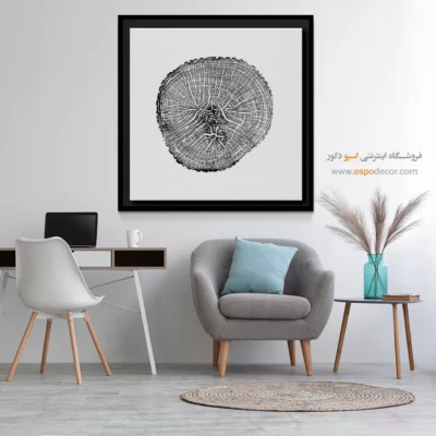 تابلو حلقه درخت - اسپو دکور