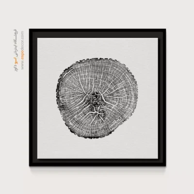 تابلو حلقه درخت - اسپو دکور