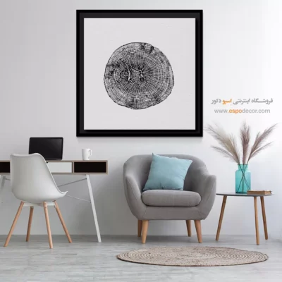 تابلو حلقه درخت - اسپو دکور