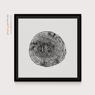 تابلو حلقه درخت - اسپو دکور