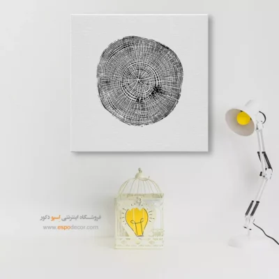 تابلو حلقه درخت - اسپو دکور