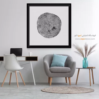 تابلو حلقه درخت - اسپو دکور