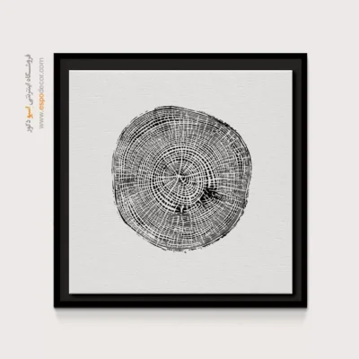 تابلو حلقه درخت - اسپو دکور