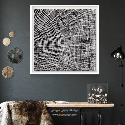 تابلو حلقه درخت - اسپو دکور