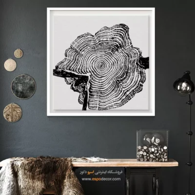 تابلو حلقه درخت - اسپو دکور