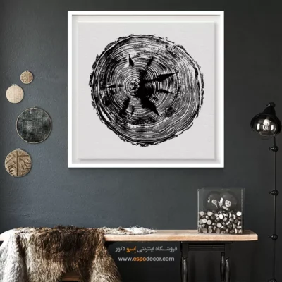 تابلو حلقه درخت - اسپو دکور