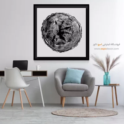 تابلو حلقه درخت - اسپو دکور