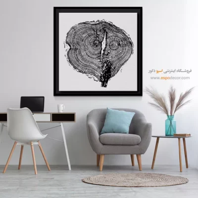 تابلو حلقه درخت - اسپو دکور