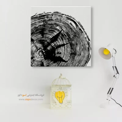 تابلو حلقه درخت - اسپو دکور