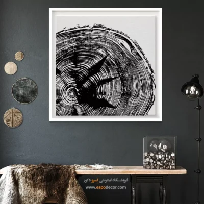 تابلو حلقه درخت - اسپو دکور