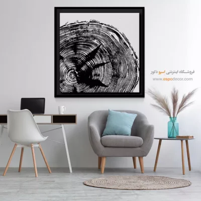 تابلو حلقه درخت - اسپو دکور