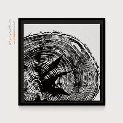 تابلو حلقه درخت - اسپو دکور