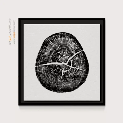 تابلو حلقه درخت - اسپو دکور