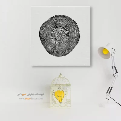 تابلو حلقه درخت - اسپو دکور