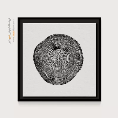 تابلو حلقه درخت - اسپو دکور