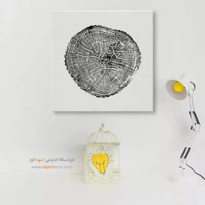 تابلو حلقه درخت - اسپو دکور