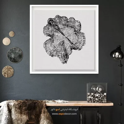 تابلو حلقه درخت - اسپو دکور