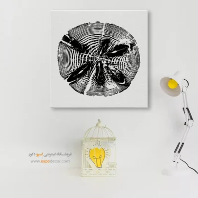 تابلو حلقه درخت - اسپو دکور