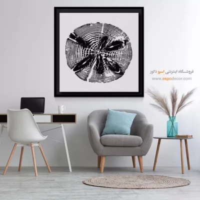 تابلو حلقه درخت - اسپو دکور