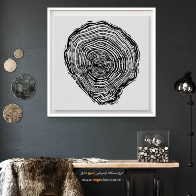 تابلو حلقه درخت - اسپو دکور