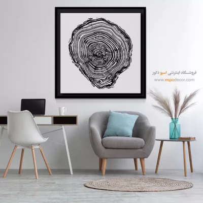 تابلو حلقه درخت - اسپو دکور