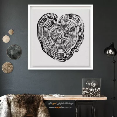 تابلو حلقه درخت - اسپو دکور