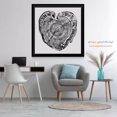 تابلو حلقه درخت - اسپو دکور