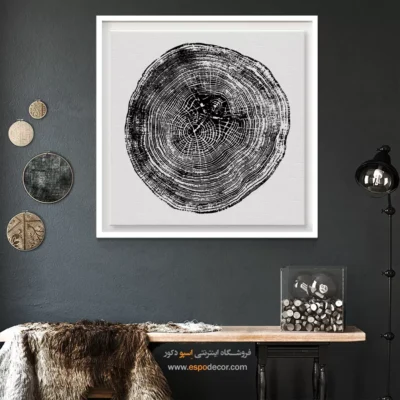 تابلو حلقه درخت - اسپو دکور