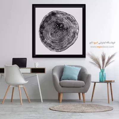 تابلو حلقه درخت - اسپو دکور