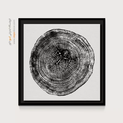 تابلو حلقه درخت - اسپو دکور