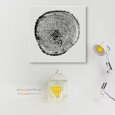 تابلو حلقه درخت - اسپو دکور