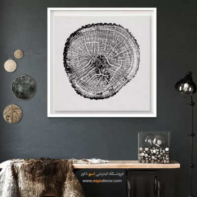 تابلو حلقه درخت - اسپو دکور
