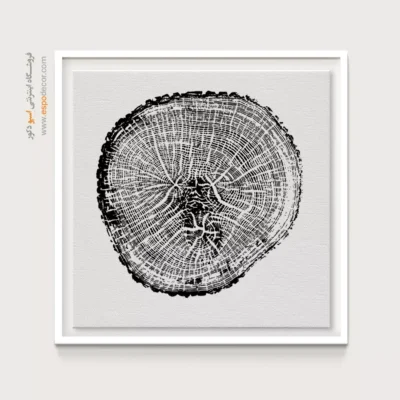 تابلو حلقه درخت - اسپو دکور