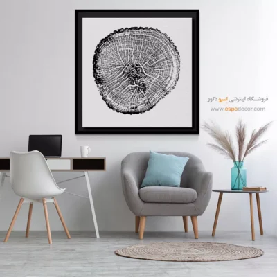 تابلو حلقه درخت - اسپو دکور