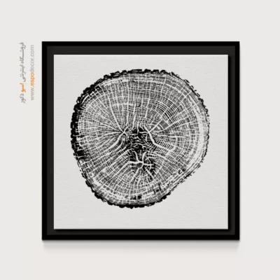 تابلو حلقه درخت - اسپو دکور