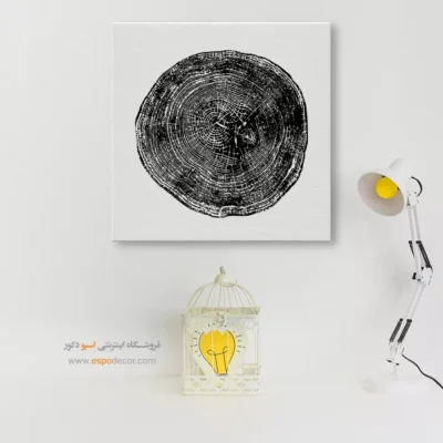تابلو حلقه درخت - اسپو دکور