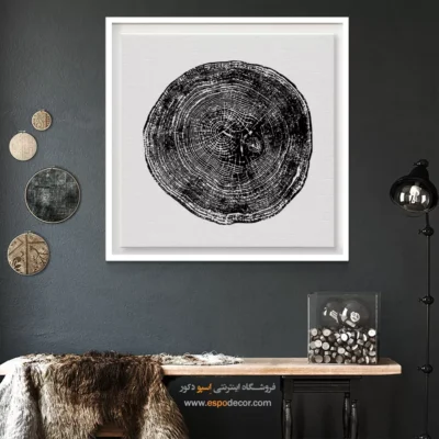 تابلو حلقه درخت - اسپو دکور