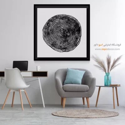 تابلو حلقه درخت - اسپو دکور