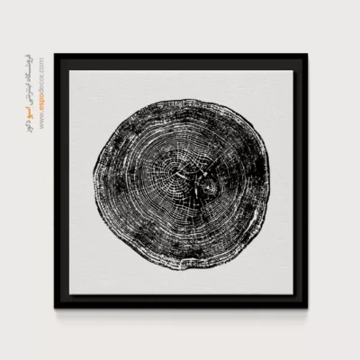 تابلو حلقه درخت - اسپو دکور